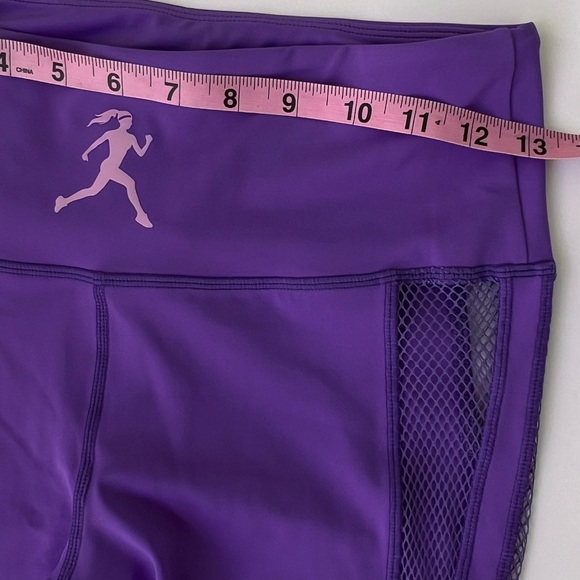 NWOT Unique Purple Sport Set - Leggings and Top (Size Small) - Picture 14 of 17